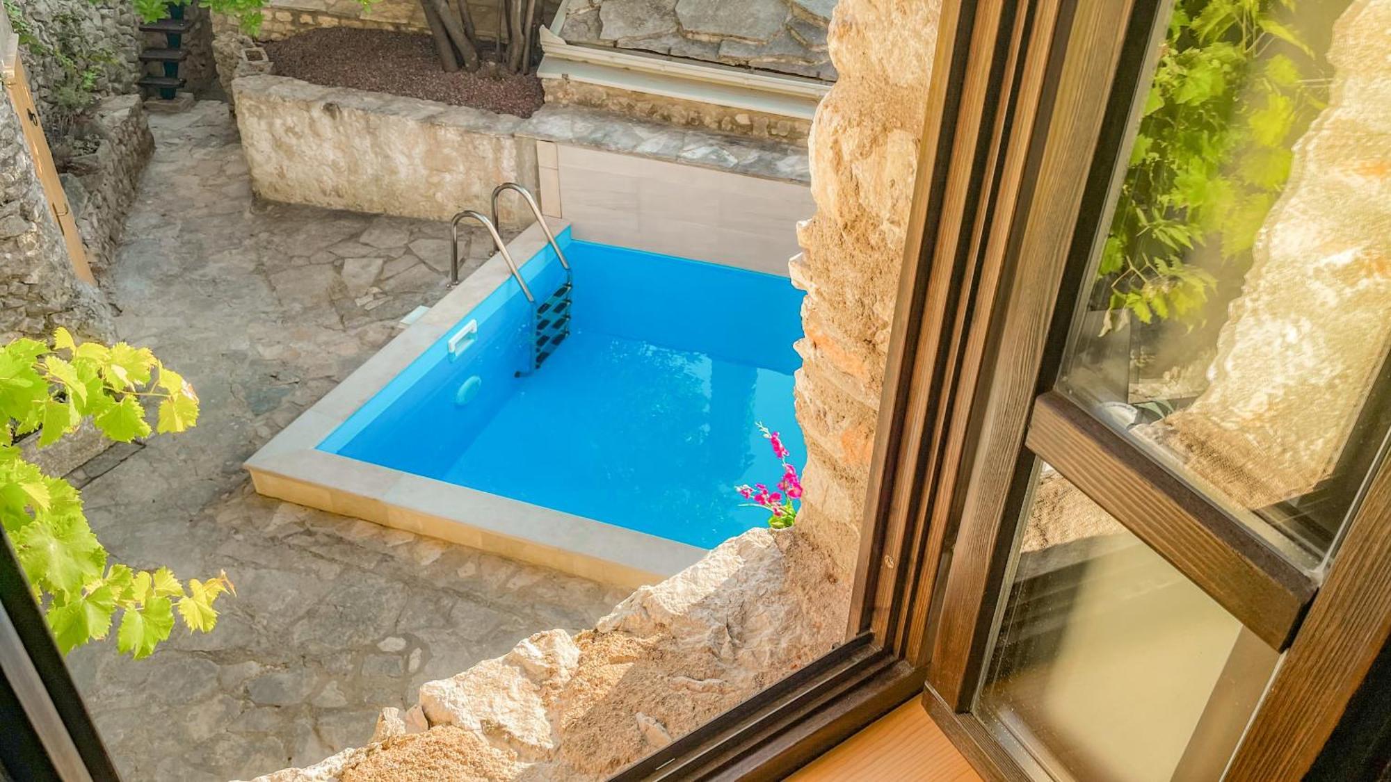 Villa Historic Pocitelj With Pool And Incredible Views On The River And Landmarks Kültér fotó